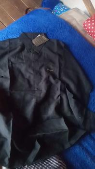 Product Review of Kemeja Pria Lengan Panjang Polos Baju Casual Slimfit Hitam Kerah Cowok Formal Basic from L**m 0