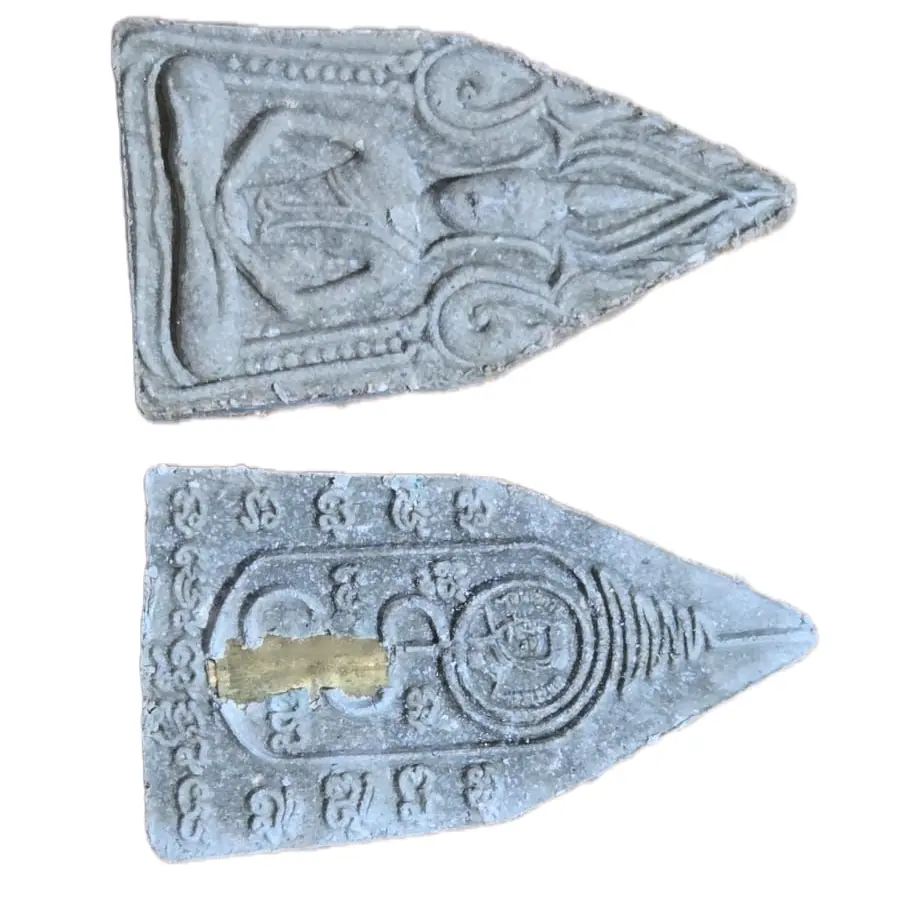 2604Y2558 LP Chokdee Phra Khunpaen Temple Run Religious Amulet, Ornaments, Decor for Letting Go