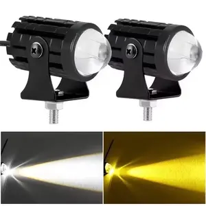 Lampu Tembak Laser Led Mini 2 Warna - Lampu Tembak Sorot Foglamp Mini Laser Gun Car