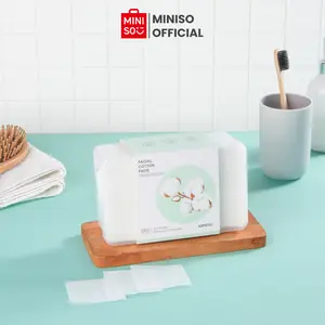 MINISO Facial Cotton Pad 1000pcs Kapas Tipis Pembersih Makeup Face Cleaning Kapas Kotak Kapas Pembersih Wajah Kapas Kecantikan