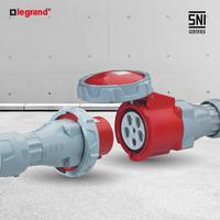 Gambar Legrand Panel Mounting Socket Industrial P17 125A 3P+E 380/415V IP67 Merah - 555688 dari LegrandPowerSolution.id Kota Administrasi Jakarta Barat 4 Tokopedia