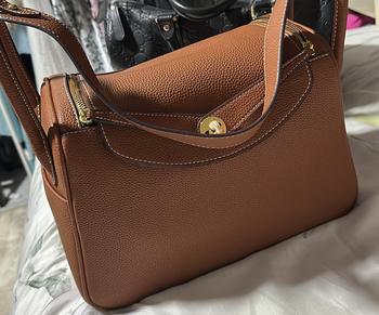 Product Review of Women's Lindy Bag Doctor Bag Lychee Grain Single Shoulder Handbag Crossbody Pillow Bag from N**i 0