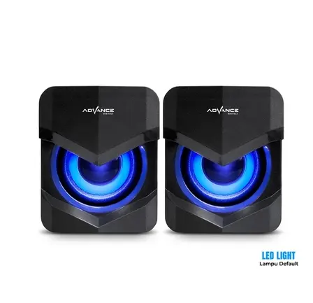 Advance CLS-101 Speaker Komputer Speaker Laptop Speaker Multimedia Super Bass 2.0 Channel 0