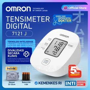 OMRON - Tensimeter Digital HEM 7121 J | Tensi Pengukur Tekanan Darah