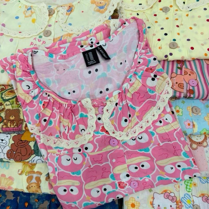 Đồ Bộ Tole Lanh Loại 1 Cổ Lá Sen Viền Ten Tay Dài