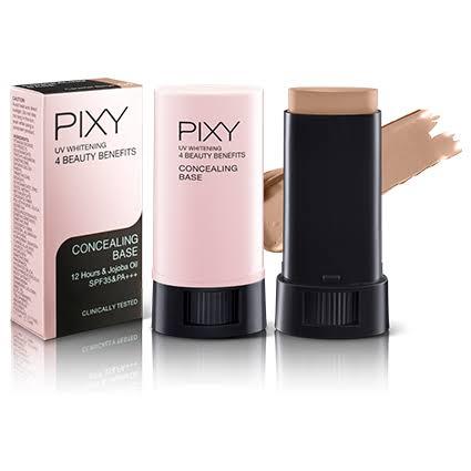 Pixy Concealer Pixy Conceling Base UV Whitening 4 Beauty Benefits SPF50 12 Hours Clinical