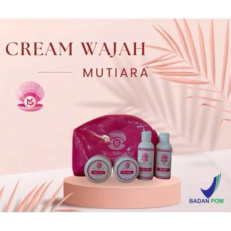 CREAM WAJAH MUTIARA ORI 100%