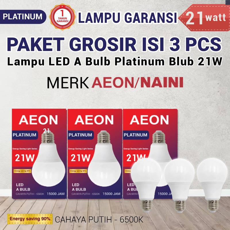 COD Paket Usaha Grosir Hemat 3pcs Lampu LED Bohlam Platinum Blub 5w 7w 9w 12w 18w 21w 25w Putih umur 15000jam Bergaransi lampu  led bulb bola  lampu lampu  led  5  watt lampu lampu 7