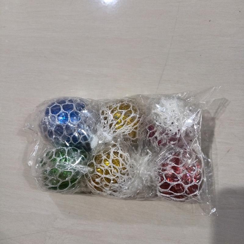 Mainan anak squishy mesh ball anti stress ball/bola anggur Toys 2