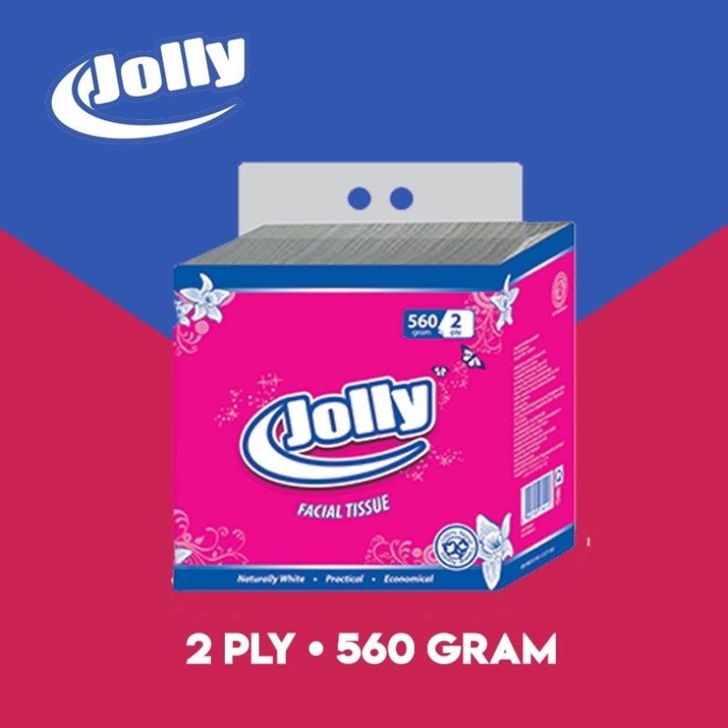 TISSUE JOLLY KILOAN 560gr 2 PLY FACIAL TISU WAJAH PERLENGKAPAN PERAWATAN RUMAH TISSUE 560 GRAM 2