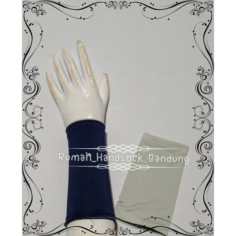 Manset Bolbal Bolak Balik 2in1 Handsock Dark Baby Blue Tua Muda Jersey Maera Supplier Handsock