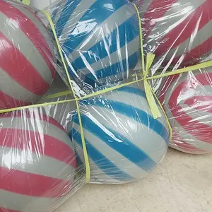 Bola Sepak Plastik Motif Lolipop Putih 1 pack 6 Pcs Bola Untuk Bermain Anak