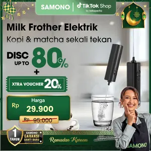 (RAMADAN SPESIAL) Samono Pengocok Susu Mini Mixer Foam [KJBQ-12]