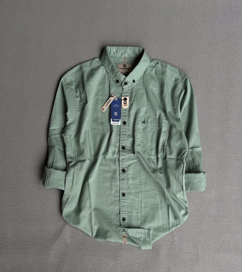 Product Introduction of Kemeja Skena Lengan Panjang Kemeja Polos Casual Pria Katun Hitam Baju Distro Kerja Logo Keren Muda Bordir Kain Flanel 10