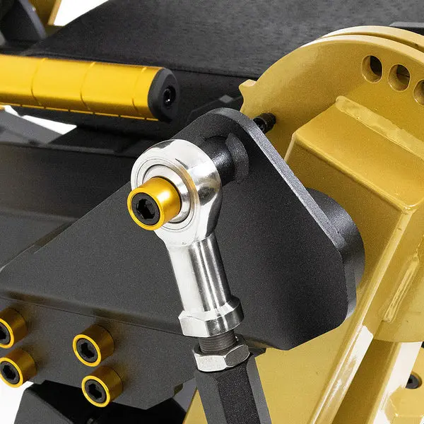 NQG - New Alat Olahraga Fitness Gym Golden Leg Extension Titan Series DHZ Y961ZA Plate Loaded