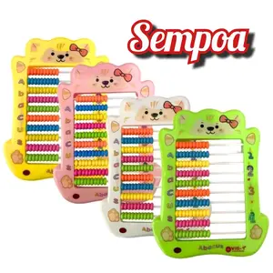 Sempoa Lucu Ukuran 15x20 cm - Simpoa Lucu (8802) dengan Desain Karakter Imut dan Warna-warni untuk Anak-anak