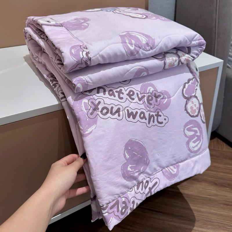 Hoàng Gia Bedding Chăn Đũi Cotton Sơ Đậu Nành Mềm Mịn Thoáng Mát Chăn Đắp Nhẹ Êm Ái Cho Gia Đình Thiết Kế Dễ Thương