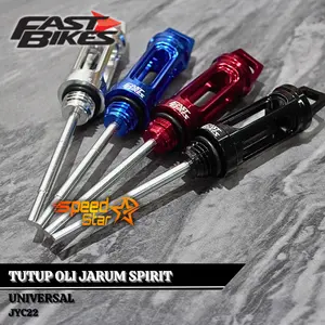 FASTBIKES TUTUP OLI MODEL JARUM FULL CNC / BAUT TUTUP OLI MESIN VARIASI CAP OIL ENGINE ORIGINAL FASTBIKES IMPORT COLOKAN MESIN BEAT MIO FINO VARIO SCOPPY AEROX NMAX PCX ADV LEXI LEXY VEGA JUPITER SUPRA GEAR BEAT FI ESP DELUXE STREET VARIO 125