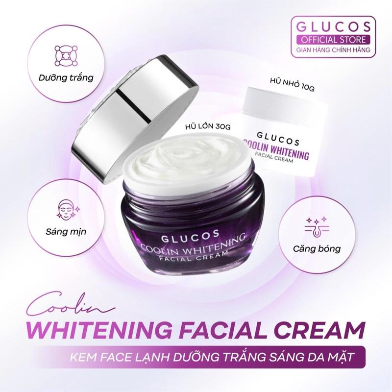 KEM FACE LẠNH ARBUTIN - KEM DƯỠNG TRẮNG DA MẶT TONE UP DƯỠNG ẨM CĂNG BÓNG DA COOLIN WHITENING FACIAL CREAM