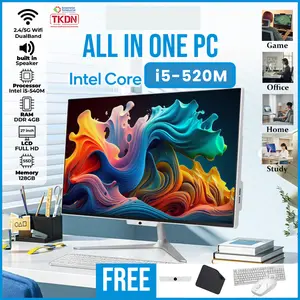 Komputer All-in-One PC Baru Core i5-520M, RAM 4GB, SSD 128GB, 19 inch Z2 FREE Webcam, Mouse, dan Keyboard
