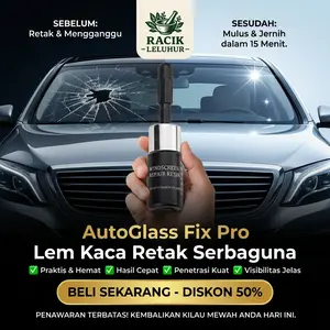 Windshield Repair Kit Glass Cairan Service Kaca Retak Lem Glass Mobil Retak Perbaikan Layar LCD Hp Alat Reparasi Kaca Mobil Nano Solution
