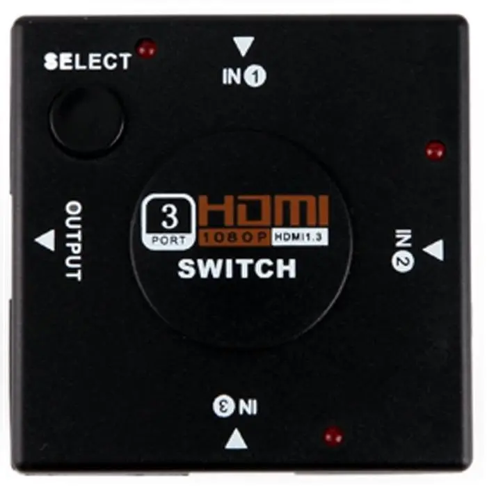 HDMI Switcher 3 Port Full HD 1080P