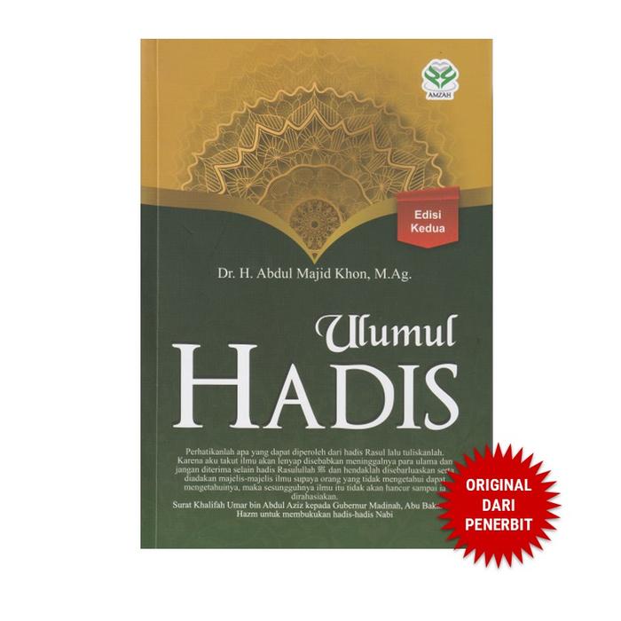 Gambar Ulumul Hadis - Edisi Kedua - Amzah - Cover Baru dari Penerbit Bumi Aksara Kab. Bekasi Tokopedia