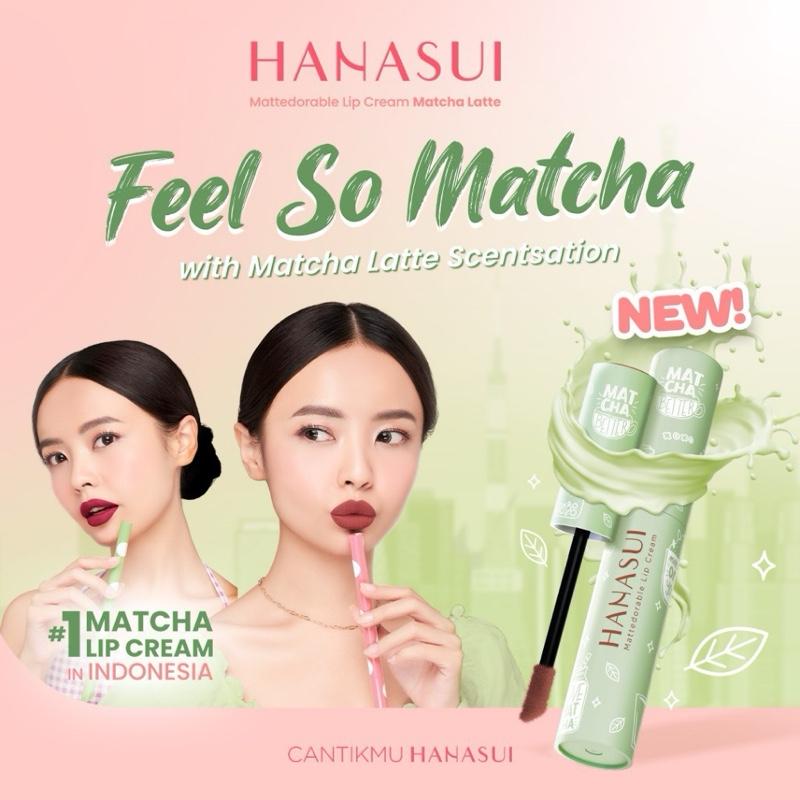 Hanasui Matcha Latte Edition Mattedorable Lip Cream 4 g Lipcream 1