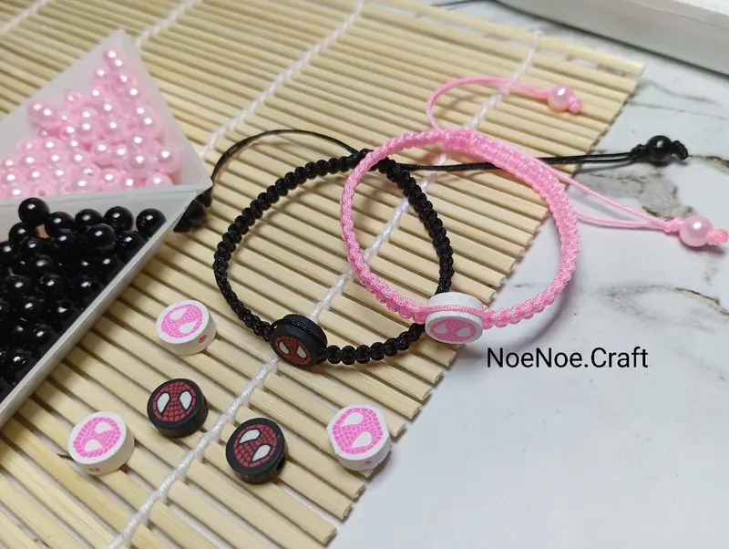 Product Introduction of Gelang couple spiderman miles and gwen dewasa dan anak fashionable Bracelets 2