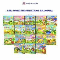 Gambar Buku Cerita Anak Bergambar Seri Dongeng Binatang Bilingual ( Indonesia Inggris ) / Nawasena / Nawasena  Nawasena - CHA - KCRDIKAN MONYET dari Pustaka Baru Press Kab. Bantul 1 Tokopedia