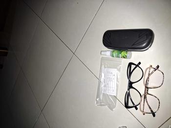 Product Review of Beli 1Gratis 1 Kacamata Minus Frame AR20098  Antiradiasi Blueray Photocromic Bluecromic Kacamata Wanita Lensa Eyewear Glasses from m**8 0