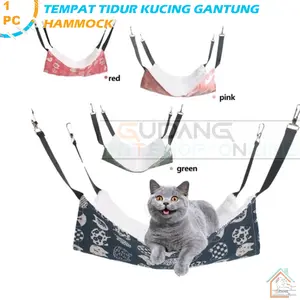 Cat hammock ayunan kucing PREMIUM / hammock ayunan kucing gantung tempat tidur Hammock Kucing GPO
