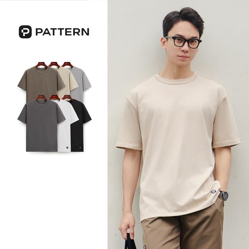 Áo Phông Cotton PATTERN Basic Logo Tee 6 Màu PA062