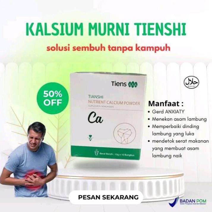 KALSIUM MURNI UNTUK ASAM LAMBUNG-GERD Membantu mengatasi asam lambung 0
