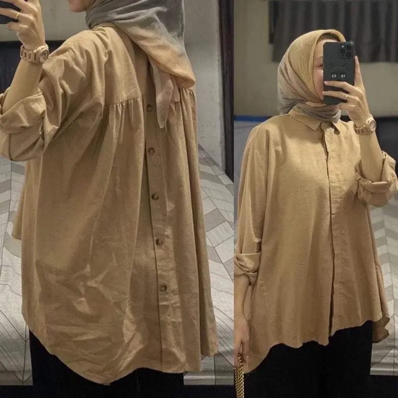 Mariia- HANA LINEN SHIRT | KEMEJA HANA | ATASAN WANITA