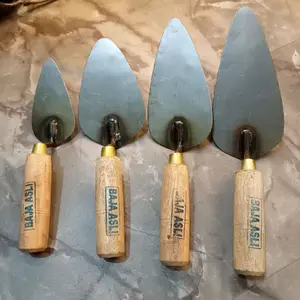 CETOK/SENDOK SEMEN BAHAN BAJA ASLI TEBAL 1 M. PANJANG LAS 3,5 CM