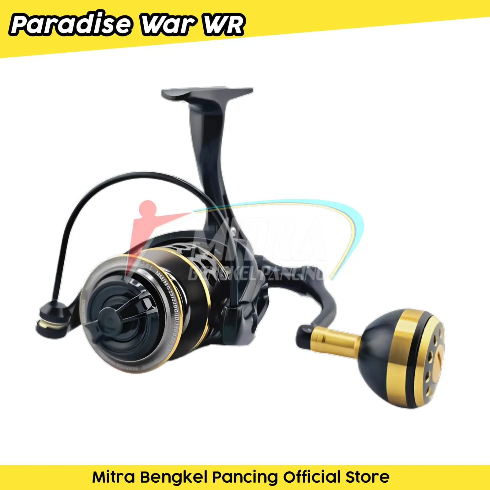 Paradise WAR spinning reel 7 ball bearing gulungan pancing screw in