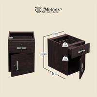 Gambar Melody Furniture - Box Laci Meja Ferro Box 1D1Drw Minirose Wood dari Melody Furniture Kab. Malang 3 Tokopedia