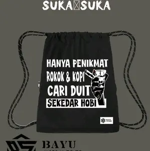 Tas Serut Hanya penikmat kopi cari duit sekedar hobi
