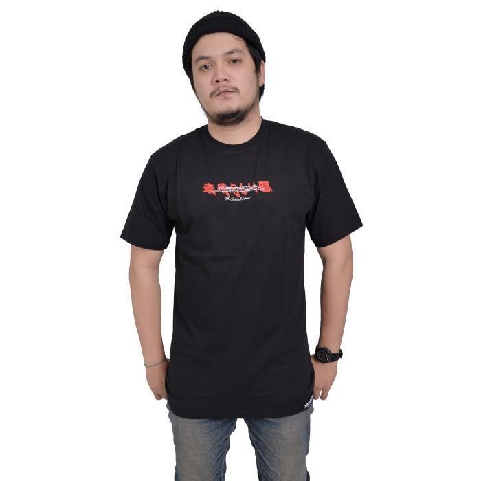 ZEROHEROES | TEES NEWWAVE BLACK Kaos Distro Cowok 1