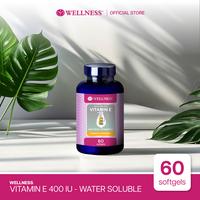 Gambar Wellness Natural Vitamin E-400 I.U (Water Soluble) - 60 Softgels Single - VITAMIN E-400 I.U (WATER SOLUBLE) dari Wellness Indonesia_NEW Kota Administrasi Jakarta Barat 1 Tokopedia