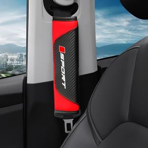 Almohadilla de hombro para cinturón de seguridad automotriz, diseño con letras impresas, accesorio cómodo para conducir, material duradero, instalación fácil, ajuste universal