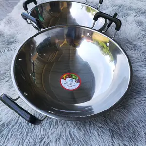 22CM/26CM / 28CM/ 30 Cm WAJAN STAINLESS TEBAL CANTIK  Kitchenware