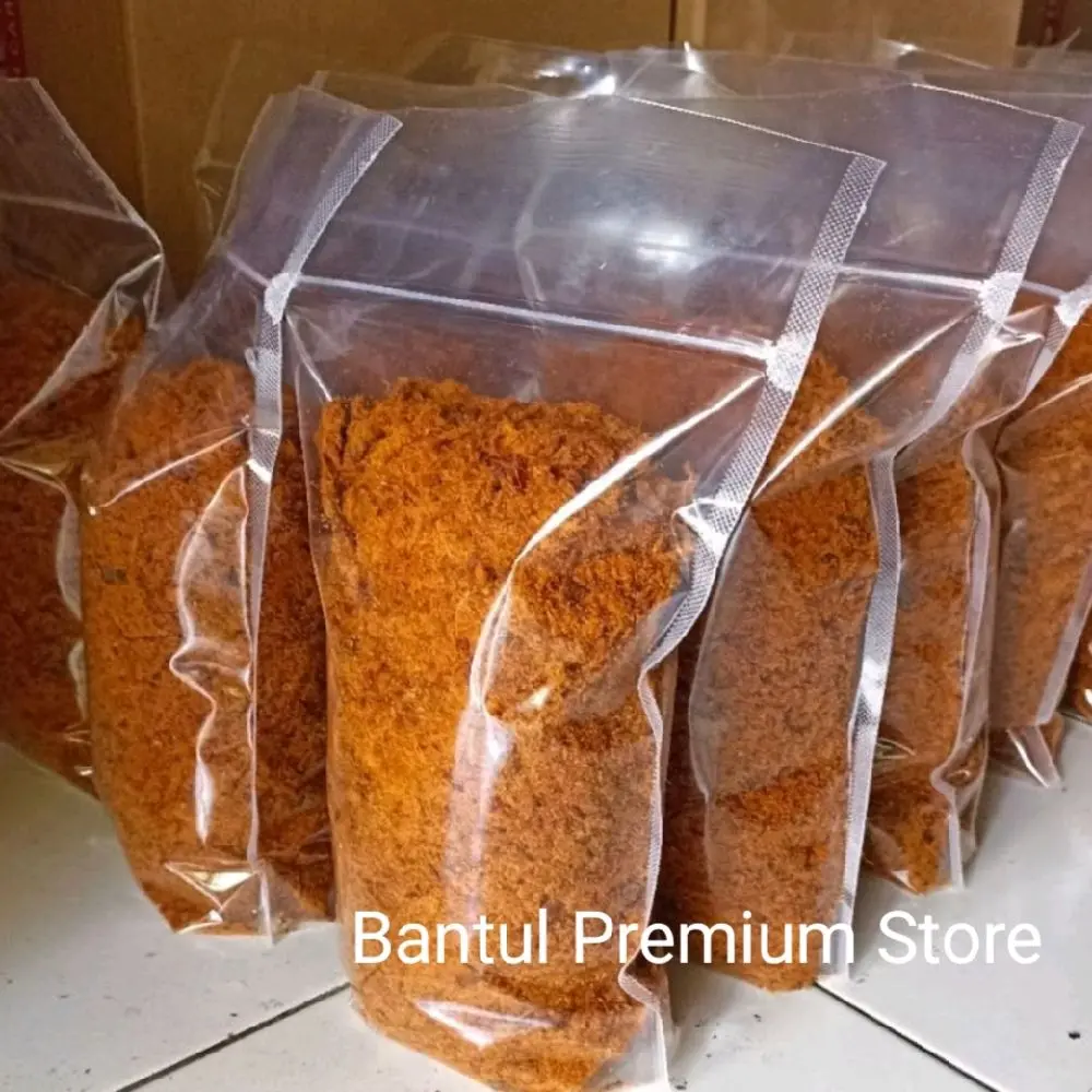 Abon Ayam Super 1 KG Khas Bantul (Free Bubble Wrap & Dus) Makanan Instan