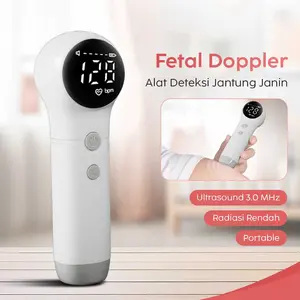 Alat Deteksi Jantung Janin Fetal Doppler Heartrate Monitor | Warna Putih | GARANSI Resmi