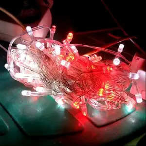 lampu Tumblr merah putih panjang 10meter lampu merah putih agustusan 10meter