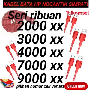 KABEL DATA MICRO PREMIUM NOMOR CANTIK SIMPATI 2000 4000 7000