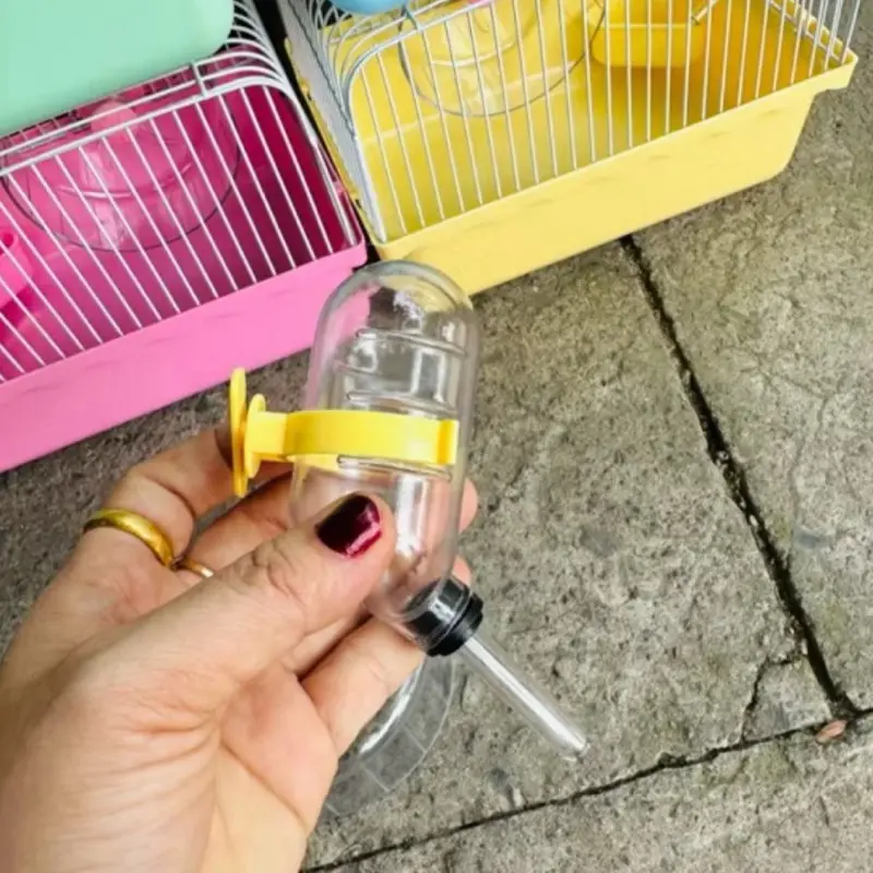￼Lồng hamster - Lồng KHAY CAO MÀU, lồng mini full phụ kiện, lồng ngũ sắc hamster 8