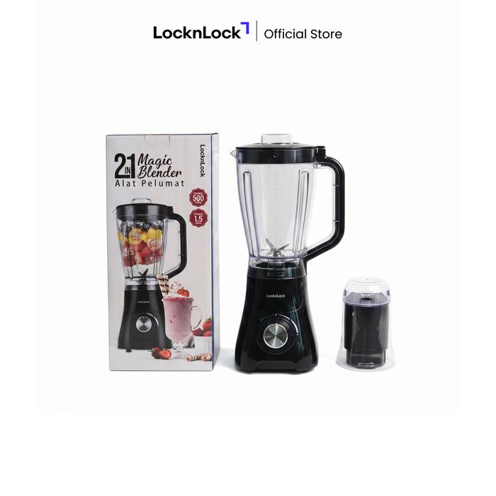Gambar LocknLock 2in1 Magic Blender - EJM666BLK dari Locknlock.indonesia Kota Depok Tokopedia