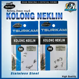 Kolong Neklin Tsurikami Ring Joran Tegek Stainless Steel High Quality Pancing
